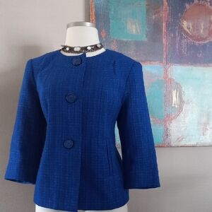 Isabella Blue Women's Swing Style Blazer/ Jacket Size 18W